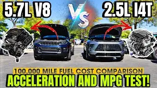 2025 Buick Enclave I4 Turbo VS Jeep Grand Cherokee V8: Is The 4 Turbo Faster And Better On Fuel???