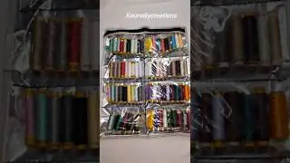 DIY THREAD 🧵 ORGANIZER  #thread #organizer #diy #creativeideas #shorts