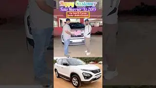 Happy Customer TATA HARRIER XZ 2019 Car Sold To Guntur Customer Thanks for your Support🚙🚘🚗💐#tata
