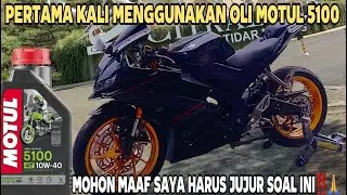 PERTAMA KALI MENCOBA OLI MOTUL 5100 DI YAMAHA R15.. COCOK UNTUK HARIAN⁉️ SAYA HARUS JUJUR SOAL INI‼️