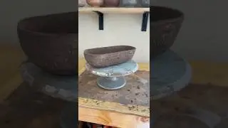 DIY cement planter #cementcrafts #cementplant #diy