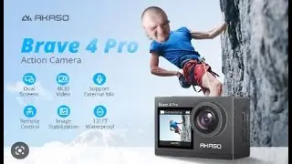 AKASO Brave 4 Pro - Taki trochę shit bez rewelacji | Unboxing PL