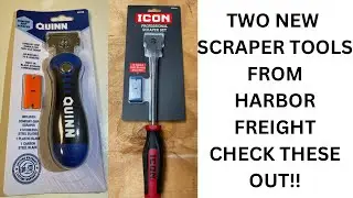 New Scrapers from Harbor Freight. #harborfreight, #harborfreighttools
