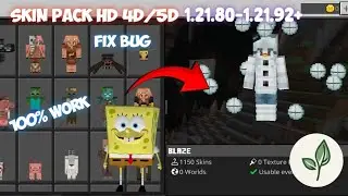 SKIN PACK MINECRAFT 4D/5D , Levi launcher | LIB Better RPM UPDATE 1.0.7 bug fixed | LINK MEDIAFIRE