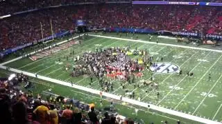 Sec championship game trophy presentation 2013