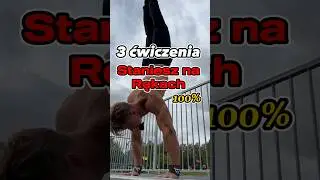 Naucz się stać na rękach! #kalistenika #calisthenics #streetworkout #tutorial #handstandworkout