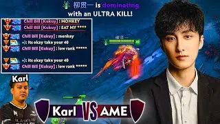 Trash Talk Ensues as Ame's Juggernaut Outplays Karl's Puck
