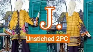 J. Junaid Jamshed Unstiched Summer 2 PC Collection 2021| J. The Eid Edit '21|Summer Lawn collection