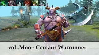 col.Moo - Cantaur Warrunner | Dota 2 gameplay