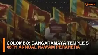 Cultural Procession in Colombo: Gangaramaya Temple's 48th Annual Nawam Perahera