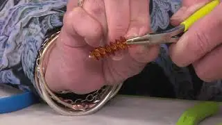 Jewellery Making Tutorial:Baltic Cognac Amber Coin Strand, 12mm