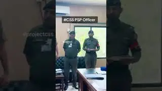 CSS officer protocol| PMS officer protocol Css officer watts app status@Css_143