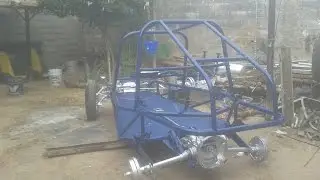 Buggy tubular vw fabricacion parte 1  [el azul sin miedo]