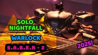 Solo Fallen SABER Nightfall - Warlock (in 2025/Gold Tier) | Destiny 1