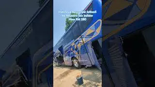 Indonesia bus review Jetbus 5 by adiputro bus builder Hino Rm280 #indonesianbus #hino #reviewbus