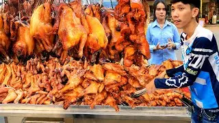 2026 Incredible Best Selling! BBQ Duck, Chicken & More - Cambodian Street Food