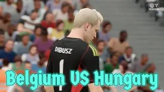 Belgium VS Hungary - EA Sports FC 24 - Legendary Al - Football - Sports games