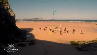 Gwithian Beach Yoga - Time lapse 2 - 2020 - Alicia Ray Wellbeing