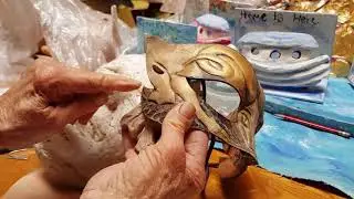 Leather mask making. A robot builder replaces my alternator. And some chainsaw gardening.