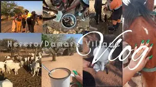 VILLAGE VLOG!! // COME TO THE FARM WITH ME!! // KANDAKANDA OTJIMBINGWE DISTRICT, NAMIBIA,AFRICA!!