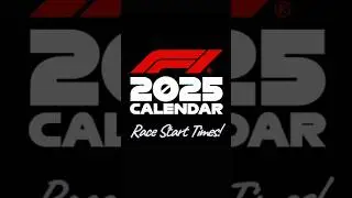 Upcoming 2025 Formula 1 Official Race Start Times 📅 | Stay Ready! ⏰