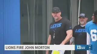 Detroit Lions fire offensive coordinator John Morton