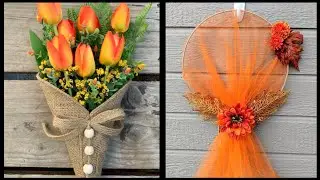 Low Budget Handmade Home D&eacute;cor | Easy Wreath & Craft Ideas