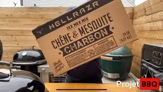 Projet BBQ PR&Eacute;SENTE - TEST CHARBON HELLRAZR CHARCOAL TEST