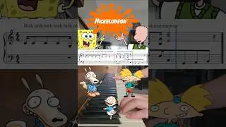 For the 90's kids - Nickelodeon Theme on piano