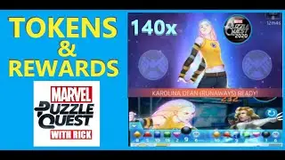 MPQ: 140+ Tokens and Character Champion Rewards! Marvel Puzzle Quest