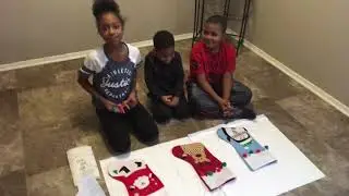Three color glitter glue challenge