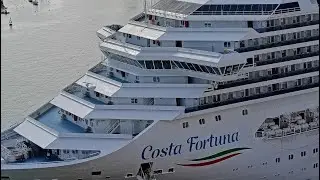 ⛴️ Жизнь на лайнере. Costa Fortuna. Круиз по Средиземному морю ☀️🌐💕