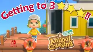 🌟 Animal Crossing New Horizons – Getting to 3 Stars on Winter Island “Peppermint” | ACNH Let’s Play