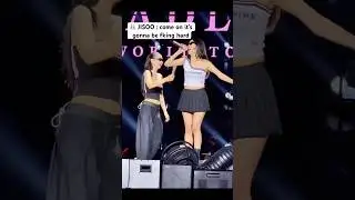 JISOO with f word 😭I still haven&rsquo;t move on from this❤️&zwj;🔥 #JISOO #deadlineworldtour#blackpink