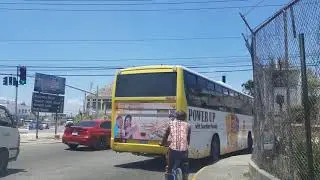 Driving through Half Way Tree | Kingston