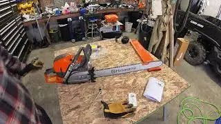 Husqvarna 592XP has arrived!