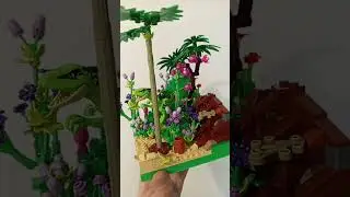 nouveau moc  diorama Jurassic park en lego /zuru max/ toy lino (brixies😁👍) @Thelasersymphony