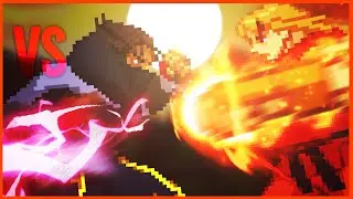Jin Kazama Vs Ken Masters | Tekken vs Street Fighter | Sprite Animation Joint Collab