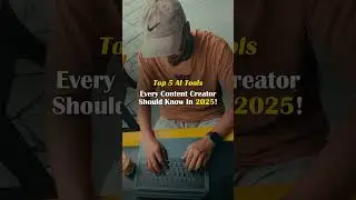 Top 5 AI Tools for Content Creators 2025