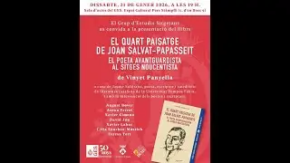 Presentaci&oacute;: El Quart Paisatge de Joan Salvat-Papasseit