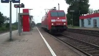 BR 152 Makro und Sound (Anfahrt)