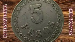 5 Pesos 1939  -  #50p #£2