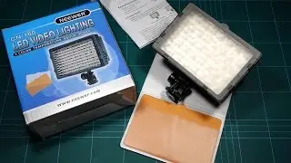 PREISWERTES LED Panel! Die Perfekte Videoleuchte f&uuml;r Youtube? // NEEWER CN 160 // DEUTSCH