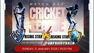 TEAM RISING STARS VS TEAM RISKY STARS ⭐️ | TOP TEAMS | FULL MATCH | PEPSI CHAMPIONSHIP | SERIES-2026