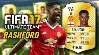 FIFA 17 RASHFORD (76) PLAYER REVIEW! FIFA 17 ULTIMATE TEAM