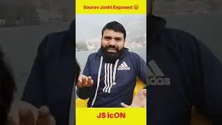 @souravjvlogs Exposed 😡😡 | Sourav Joshi Angry | Sourav Joshi Attitude King #shorts