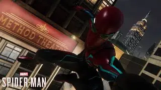 Spider-Man PS4 - Velocity Suit Free Roam Gameplay