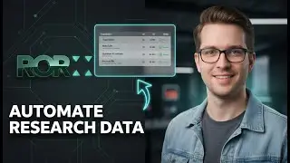 How to Extract Research Organization Data Automatically with the ROR Scraper (Tutorial)