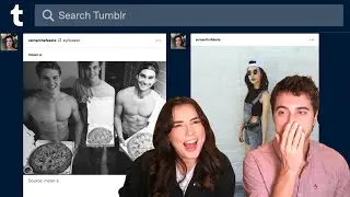 Реакция на мой аккаунт Tumblr в 2014 году...