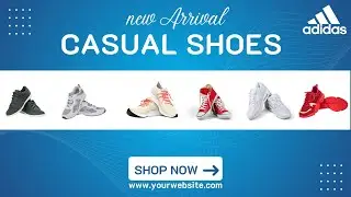 Shoes Promo Video in Canva  | Animated Shoes Product Promo| Video Ad in Canva |#promo #shoespromo
